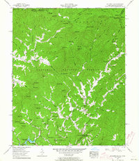 Download a high-resolution, GPS-compatible USGS topo map for Mc Daniel Bald, NC (1964 edition)