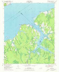 Download a high-resolution, GPS-compatible USGS topo map for Merrimon, NC (1973 edition)