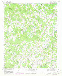 preview thumbnail of historical topo map of Midland, NC in 1971