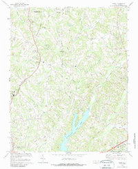Download a high-resolution, GPS-compatible USGS topo map for Midway, NC (1987 edition)