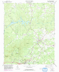 Download a high-resolution, GPS-compatible USGS topo map for Mill Spring, NC (1990 edition)