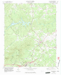 Download a high-resolution, GPS-compatible USGS topo map for Mill Spring, NC (1983 edition)