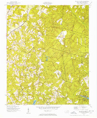 preview thumbnail of historical topo map of Richmond County, NC in 1949