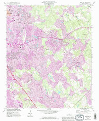 Download a high-resolution, GPS-compatible USGS topo map for Mint Hill, NC (1996 edition)