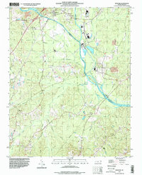 Download a high-resolution, GPS-compatible USGS topo map for Moncure, NC (1999 edition)
