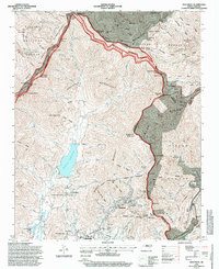 Download a high-resolution, GPS-compatible USGS topo map for Montreat, NC (1998 edition)