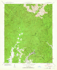 Download a high-resolution, GPS-compatible USGS topo map for Montreat, NC (1964 edition)