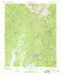 Download a high-resolution, GPS-compatible USGS topo map for Montreat, NC (1969 edition)
