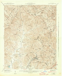 Download a high-resolution, GPS-compatible USGS topo map for Montreat, NC (1943 edition)