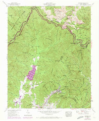 Download a high-resolution, GPS-compatible USGS topo map for Montreat, NC (1973 edition)