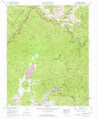 Download a high-resolution, GPS-compatible USGS topo map for Montreat, NC (1978 edition)