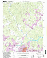 Download a high-resolution, GPS-compatible USGS topo map for Morganton North, NC (2003 edition)