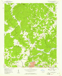 Download a high-resolution, GPS-compatible USGS topo map for Morganton North, NC (1958 edition)