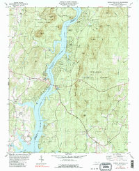 Download a high-resolution, GPS-compatible USGS topo map for Morrow Mountain, NC (1990 edition)