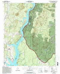 Download a high-resolution, GPS-compatible USGS topo map for Morrow Mountain, NC (1996 edition)