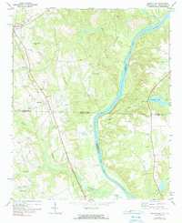 Download a high-resolution, GPS-compatible USGS topo map for Morven East, NC (1990 edition)