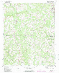 Download a high-resolution, GPS-compatible USGS topo map for Morven West, NC (1988 edition)
