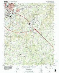 Download a high-resolution, GPS-compatible USGS topo map for Mount Airy South, NC (2000 edition)