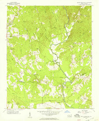 Download a high-resolution, GPS-compatible USGS topo map for Mount Gilead East, NC (1957 edition)