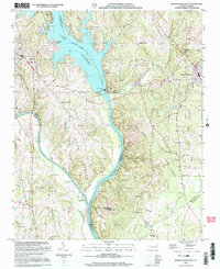 Download a high-resolution, GPS-compatible USGS topo map for Mount Gilead West, NC (2003 edition)