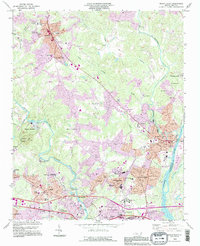 Download a high-resolution, GPS-compatible USGS topo map for Mount Holly, NC (1996 edition)