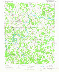 Download a high-resolution, GPS-compatible USGS topo map for Mouth of Wilson, NC (1968 edition)