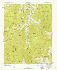 Download a high-resolution, GPS-compatible USGS topo map for Mt Mitchell, NC (1959 edition)
