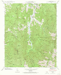 Download a high-resolution, GPS-compatible USGS topo map for Mt Mitchell, NC (1971 edition)