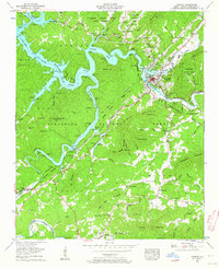 Download a high-resolution, GPS-compatible USGS topo map for Murphy, NC (1963 edition)