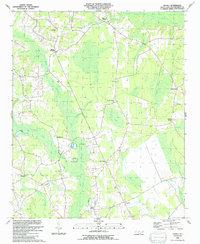 Download a high-resolution, GPS-compatible USGS topo map for Nakina, NC (1991 edition)