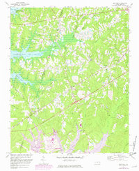 Download a high-resolution, GPS-compatible USGS topo map for New Hill, NC (1982 edition)