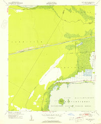 Download a high-resolution, GPS-compatible USGS topo map for New Lake SE, NC (1953 edition)