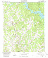 Download a high-resolution, GPS-compatible USGS topo map for New London, NC (1980 edition)