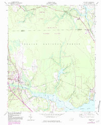 Download a high-resolution, GPS-compatible USGS topo map for Newport, NC (1983 edition)
