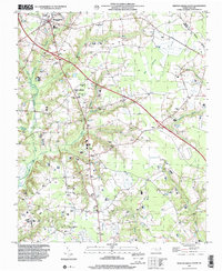 Download a high-resolution, GPS-compatible USGS topo map for Newton Grove South, NC (2000 edition)