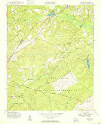 Download a high-resolution, GPS-compatible USGS topo map for Niagara, NC (1950 edition)