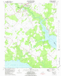 Download a high-resolution, GPS-compatible USGS topo map for Nixonton, NC (1982 edition)
