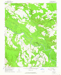 Download a high-resolution, GPS-compatible USGS topo map for Norfleet, NC (1964 edition)
