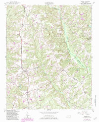 Download a high-resolution, GPS-compatible USGS topo map for Norman, NC (1983 edition)
