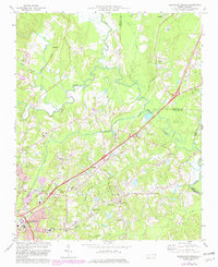 Download a high-resolution, GPS-compatible USGS topo map for Northeast Durham, NC (1982 edition)
