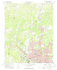 Download a high-resolution, GPS-compatible USGS topo map for Northwest Durham, NC (1975 edition)
