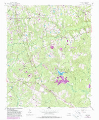 Download a high-resolution, GPS-compatible USGS topo map for Olivia, NC (1986 edition)