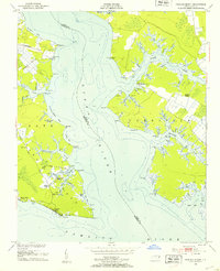 Download a high-resolution, GPS-compatible USGS topo map for Pamlico Beach, NC (1953 edition)