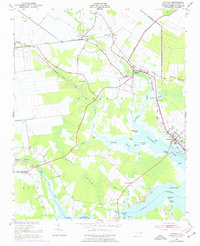 Download a high-resolution, GPS-compatible USGS topo map for Pantego, NC (1977 edition)