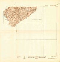 preview thumbnail of historical topo map of McDowell County, NC in 1934
