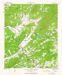 Download a high-resolution, GPS-compatible USGS topo map for Peachtree, NC (1963 edition)