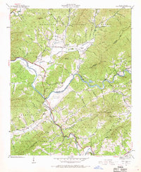 Download a high-resolution, GPS-compatible USGS topo map for Peachtree, NC (1969 edition)