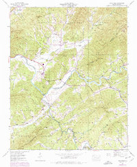 Download a high-resolution, GPS-compatible USGS topo map for Peachtree, NC (1975 edition)