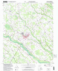 Download a high-resolution, GPS-compatible USGS topo map for Pembroke, NC (2002 edition)