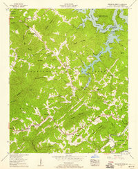 Download a high-resolution, GPS-compatible USGS topo map for Persimmon Creek, NC (1958 edition)